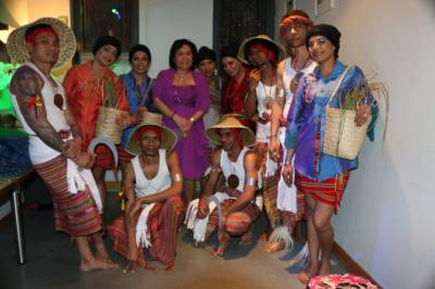 The group after their recent performance 